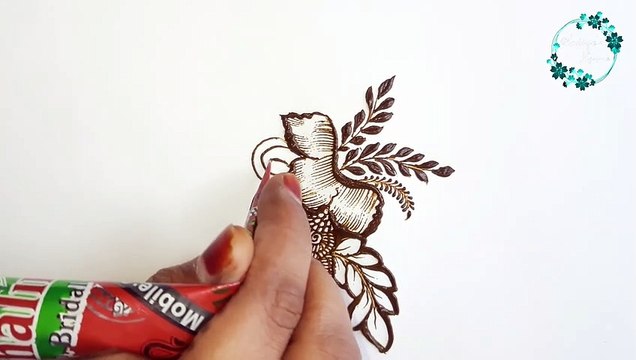 Mehndi class 37 | 3D Floral Bunches | Mehndi | Mehndi tutorial | Mehndi kaise lagae | Mehndi Course