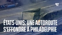 États-Unis: une autoroute s'effondre partiellement à Philadelphie