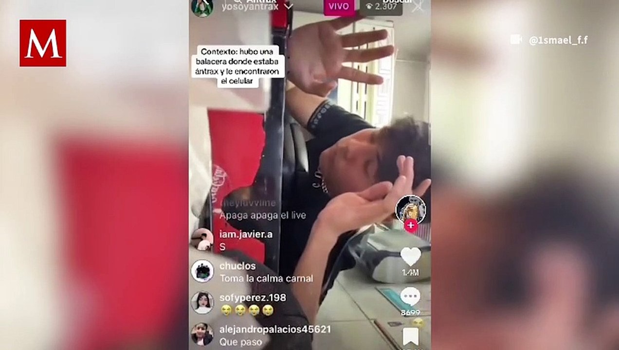 Influencer transmitió en vivo el momento en el que fue víctima de un asalto