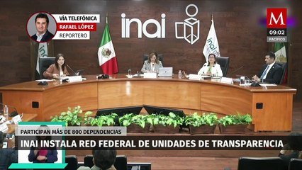 INAI instala Red Federal de Unidades de Transparencia