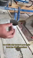 Mise en oeuvre du Betonamit