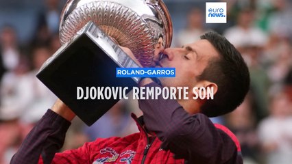 Vainqueur à Roland-Garros, Novak Djokovic devient le joueur le plus titré de tous les temps