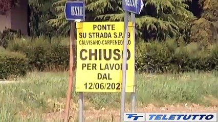 Video News - CALVISANO: CHIUSO IL PONTE DI MEZZANE