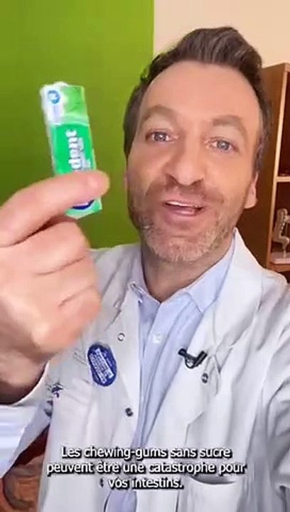 Chewings-gums sans sucre er intestin