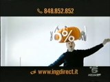 Pubblicità/Bumper anno 2004 Canale 5 - ING Direct Conto Arancio