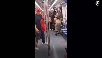 Brutal agresión en el metro de Barcelona