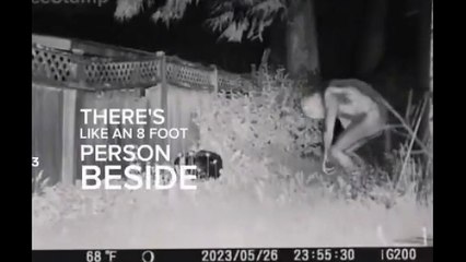 ABD'de bir ailenin arka bahçesinde çekildiği iddia edilen "uzaylı" görüntüsü ortalığı karıştırdı