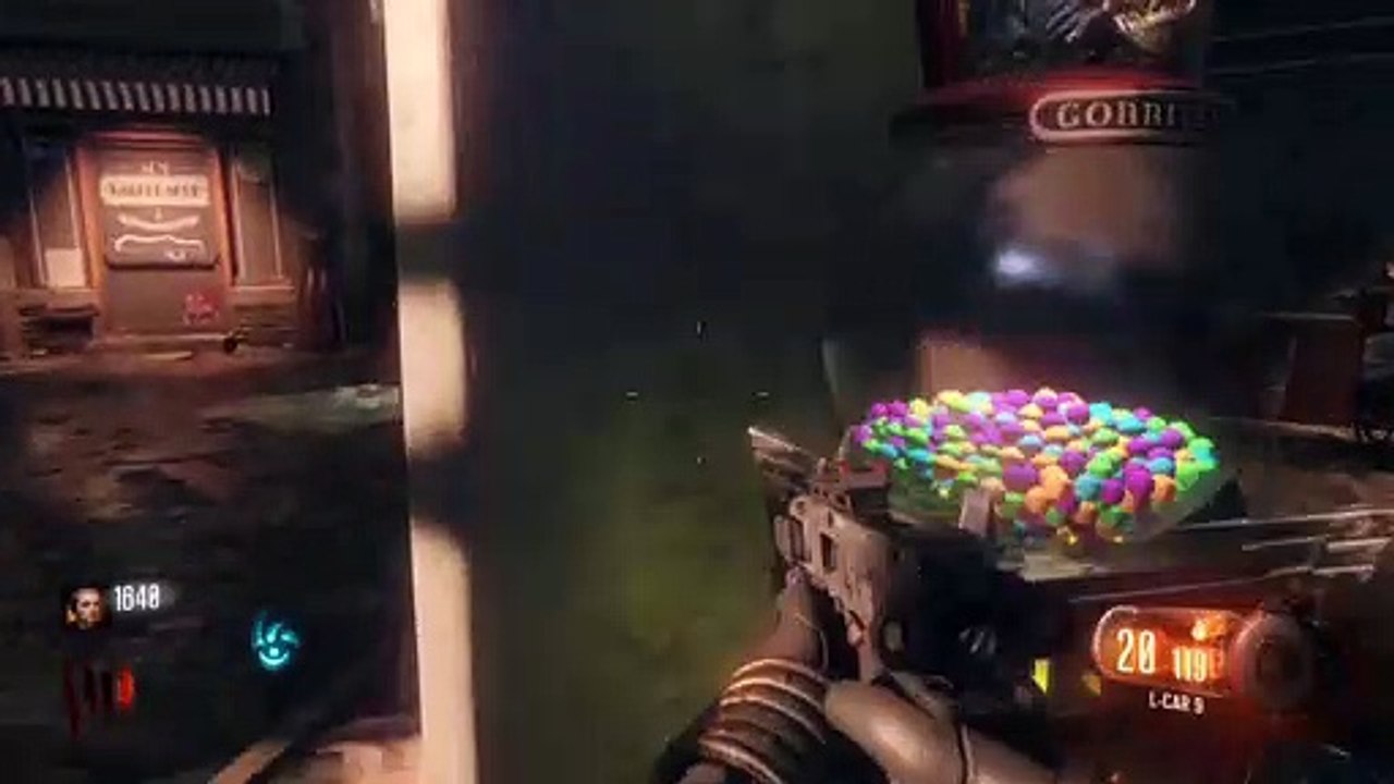 COD BO3 Shadows of Evil Gobblegum Machine Death Barrier? video
