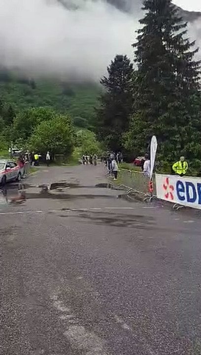 Les arrivées au Mini Val d'Azun