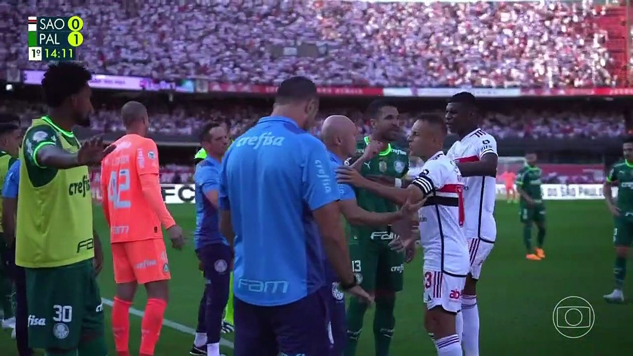 Campeonato Brasileiro 2023  São Paulo x Palmeiras (10ª rod) com Luís Roberto (Globo) 1º tempo