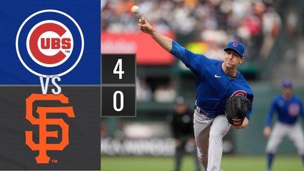Resumen Cachorros de Chicago vs Gigantes de San Francisco | MLB 10-06-2023