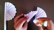 How to Make Homemade Fan [Easy] _ Fan kaise banaen _ Origami paper fan