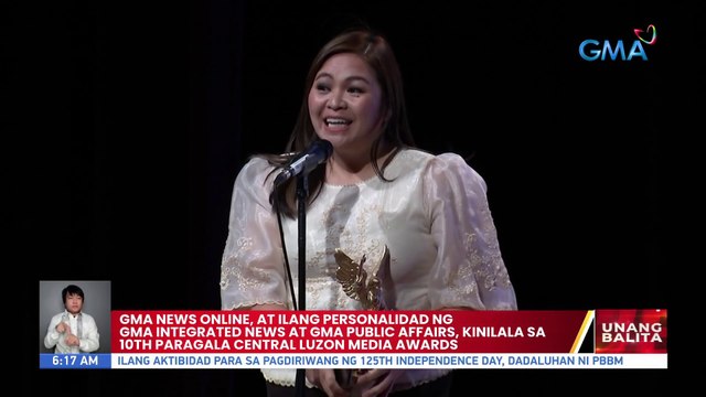 GMA News Online, at ilang personalidad ng GMA Integrated News at GMA Public Affairs, kinilala sa 10th Paragal Central Luzon Media Awards | UB