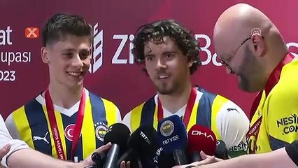 Arda Güler: "Benim de ilk kupam oldu"