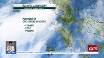 Rainfall at yellow rainfall advisories, nakataas ngayon sa ilang lugar dahil sa hanging Habagat na patuloy na pinalalakas ng Bagyong #ChedengPH na lumabas na ng PAR kagabi - Weather update today as of 7:12 a.m. (June 12, 2023) | UB