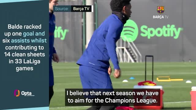 Barcelona star makes bold 2024 Champions League claim
