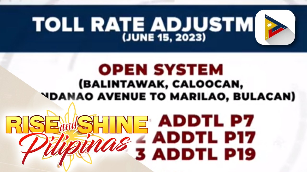 Pagtataas ng toll fee sa NLEX, inaprubahan na