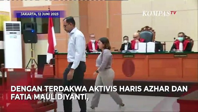 2 Staf Luhut Binsar Pandjaitan jadi Saksi di Sidang Haris dan Fatia