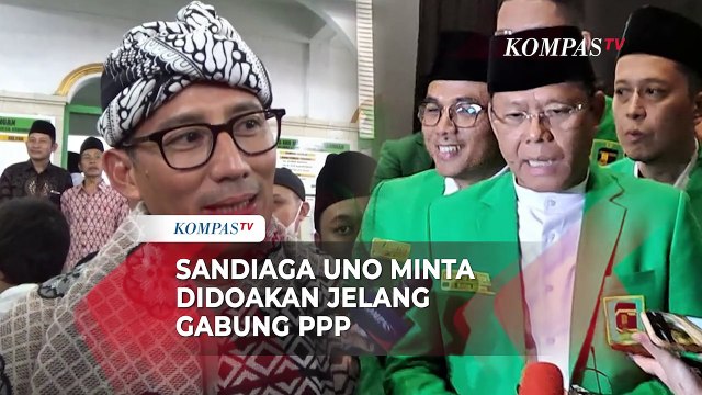 Sandiaga Uno Minta Didoakan Jelang Gabung PPP, Urusan Cawapres Diserahkan Kepada Mardiono