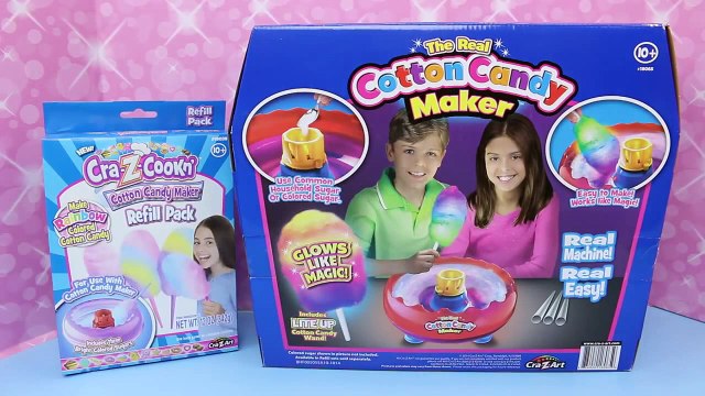 COTTON CANDY MAKER Funny Unboxing & Toy Review With SPIDERMAN EPIC FAIL & DisneyCarToys