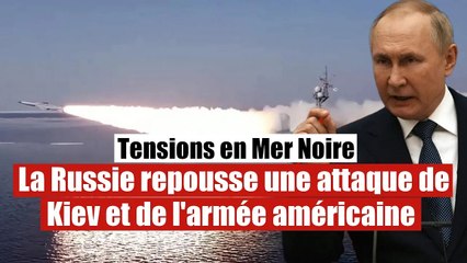L'armée russe repousse une attaque de drones américains de Kiev en Mer Noire