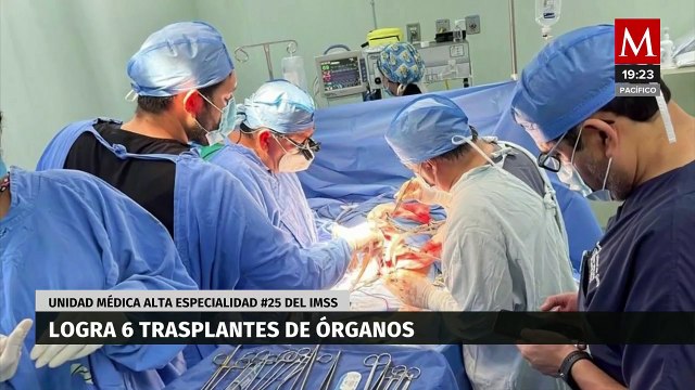 Seis personas reciben trasplante de órganos en unidad médica del IMSS en Nuevo León