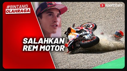 Terjatuh di MotoGP Italia, Marc Marquez Keluhkan Rem Motornya