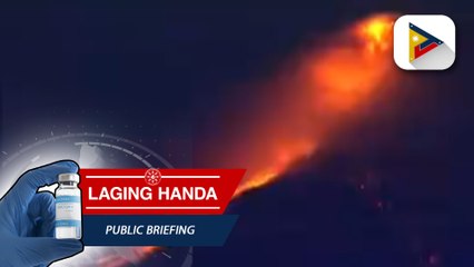 Lava flow, naitala sa Bulkang Mayon kagabi