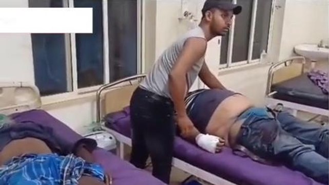 मुंगेर: सड़क दुर्घटना में 2 लोग हुए घायल, हायर सेंटर रेफर