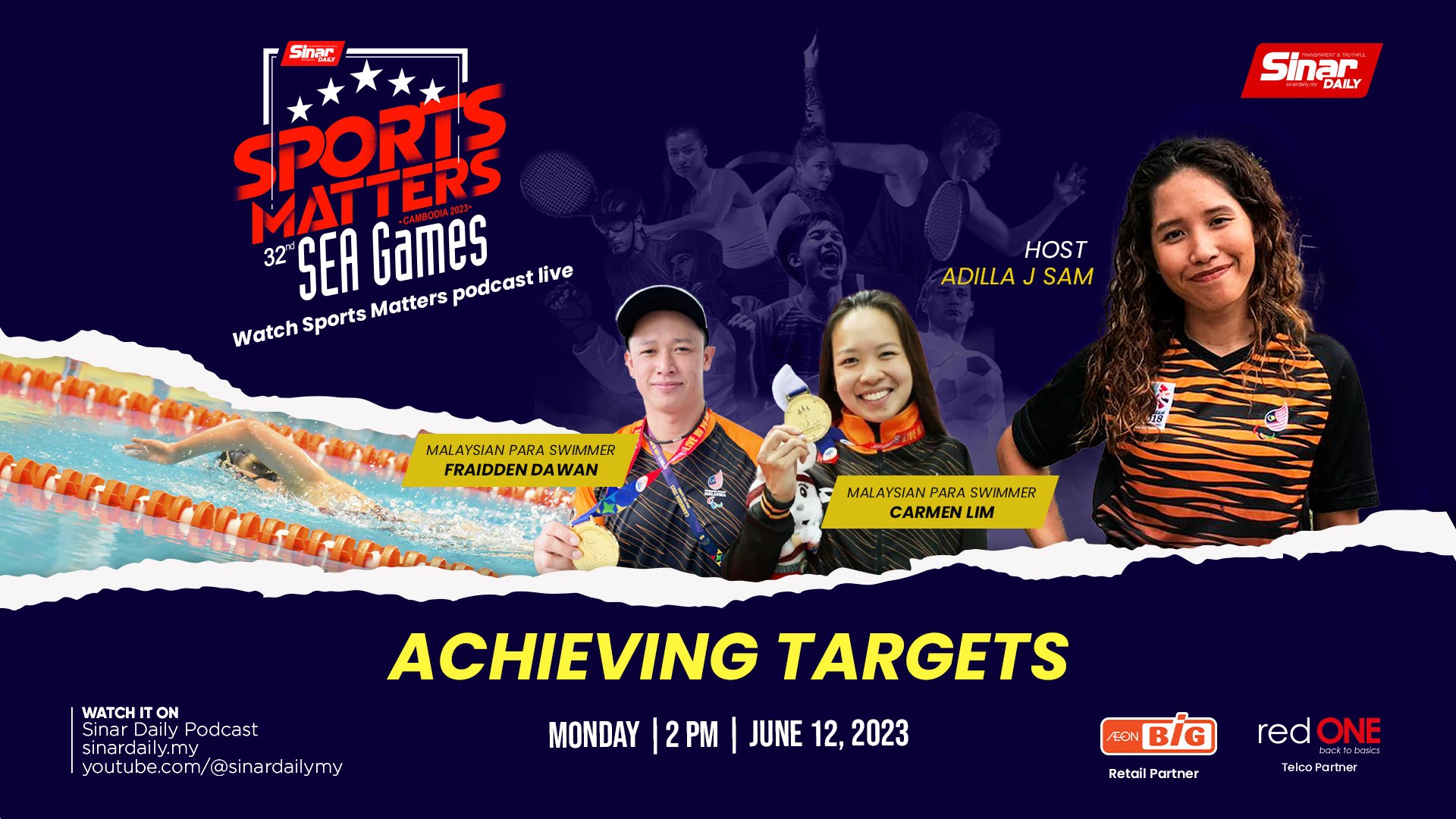 [LIVE] SPORTS MATTERS: Achieving Targets