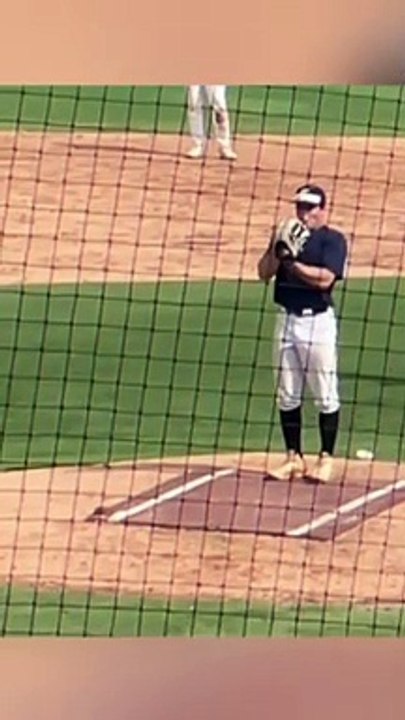 This pitcher’s wind up is UNREAL  #shorts