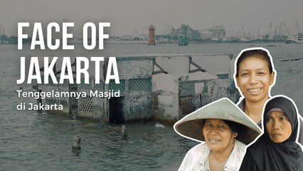 Face of Jakarta: Masjid Wal Adhuna Terendam, Pertanda Daratan Ibu Kota Terkikis?