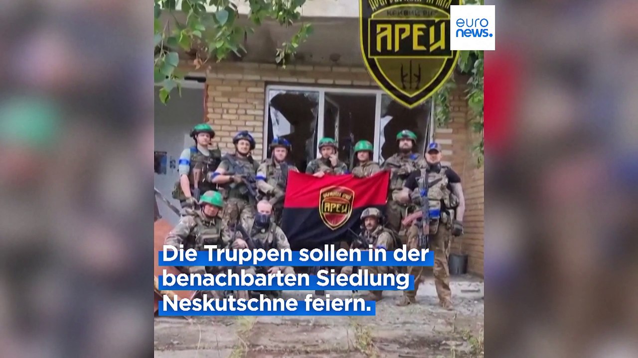 Ukraine: Kiews Truppen erobern Orte - Streubomben in Charkiw