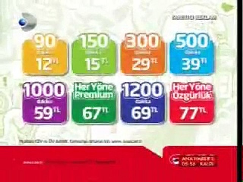 KANAL D 22 EYLÜL 2009 REKLAM KUŞAĞI