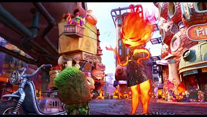 Clod Asks Ember Out For A Date Scene   ELEMENTAL (2023) Movie CLIP 4K