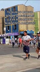 ¡Unidos por un sentimiento! Hombre lleva siempre a su padre a alentar a Alianza Lima