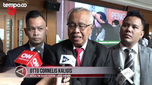 Sidang Kasus Suap Eks Gubernur Papua, Lukas Enembe Hadir Lewat Daring