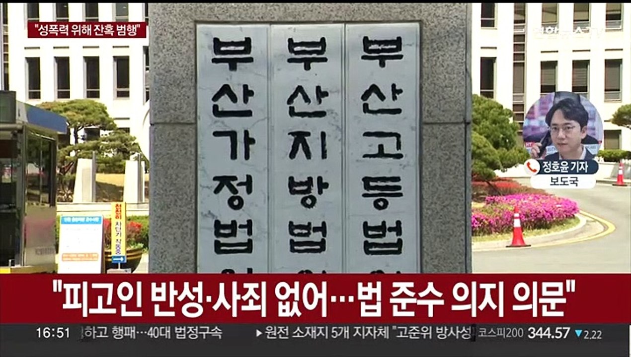 '부산 돌려차기' 피고인 항소심서 징역 20년
