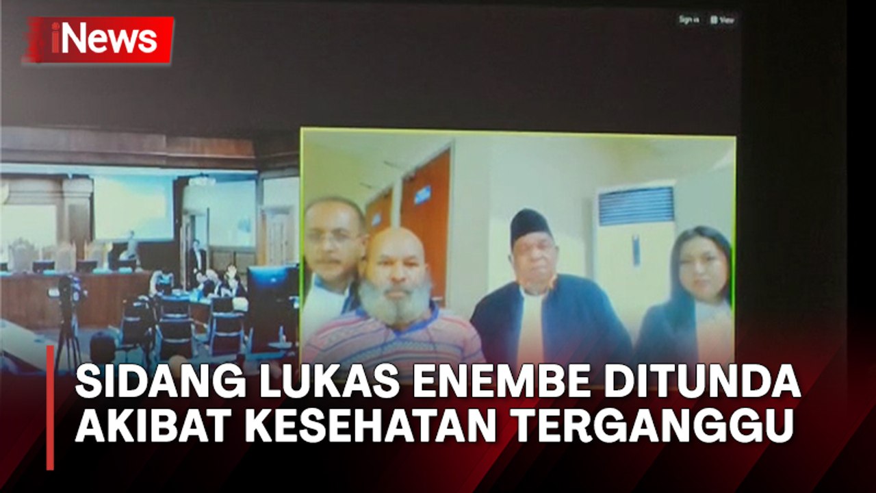 Sidang Dakwaan Lukas Enembe Ditunda, Ini Alasannya