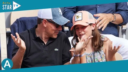 Marc-Olivier Fogiel très complice avec sa fille Mila : doux moment en famille à Roland-Garros