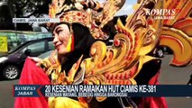 Antusiasme Warga Saksikan Kirab Budaya HUT Ciamis Ke-381