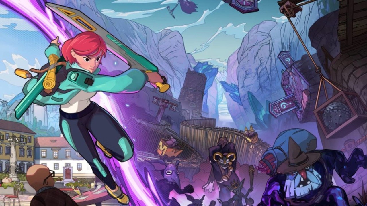 Dungeons of Hinterberg lässt euch in den Alpen Monster prügeln und Snowboarden