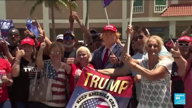 Security fears as Trump supporters gather ahead of Miami court appearance