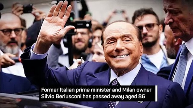 Breaking News - Silvio Berlusconi dies aged 86