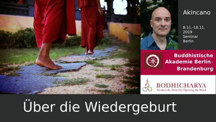 Über die Wiedergeburt: Gretchenfrage, Missverständnis oder Unding ? - Ajahn Akincano