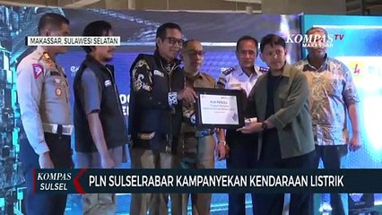 PLN SULSELRABAR Kampanyekan Kendaraan Listrik