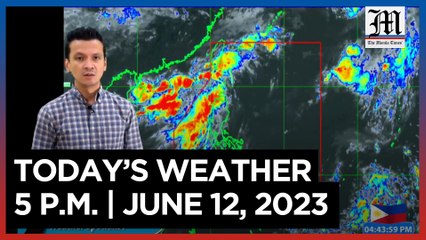 Today's Weather, 4 P.M. | June 12, 2023