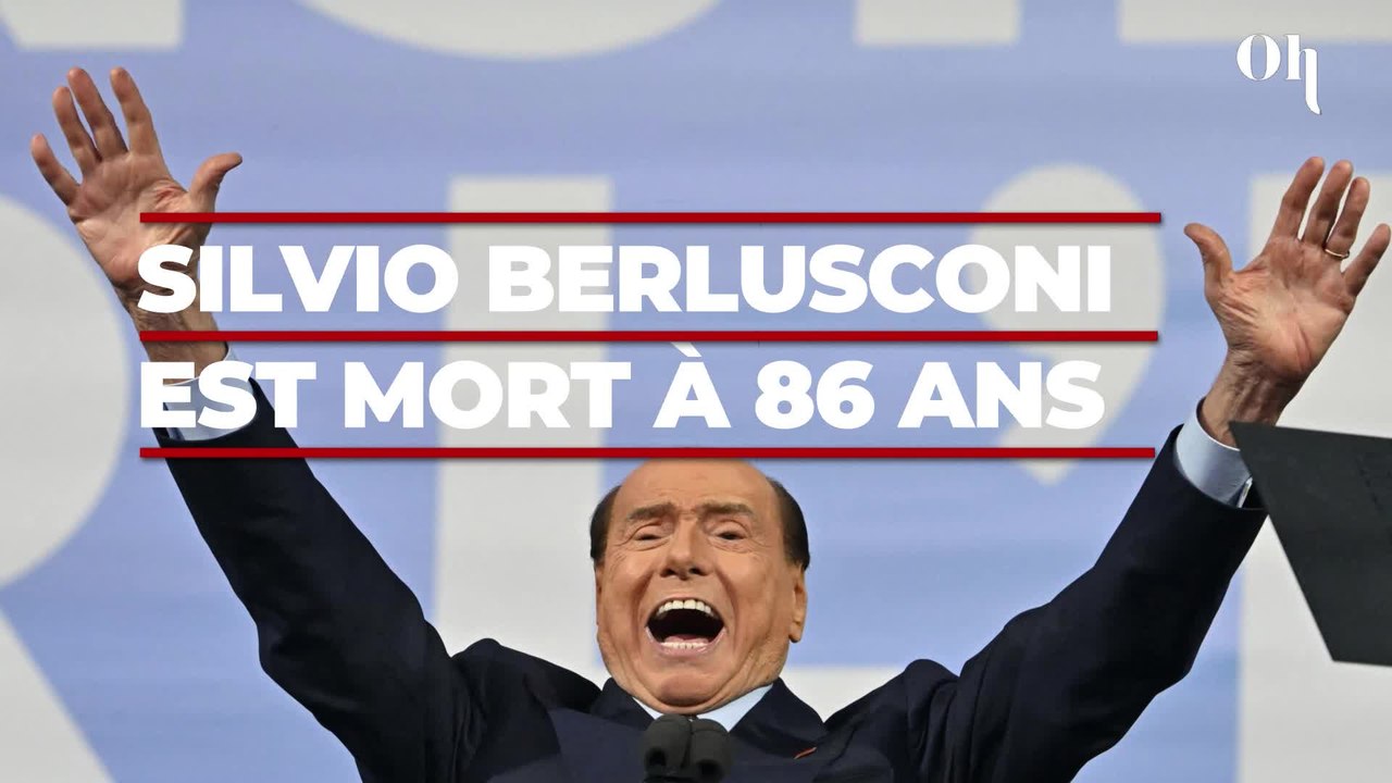 Silvio Berlusconi, l'ex-Premier ministre italien, est mort à 86 ans