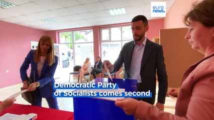 Pro-EU group projected to win Montenegro snap parliamentary election