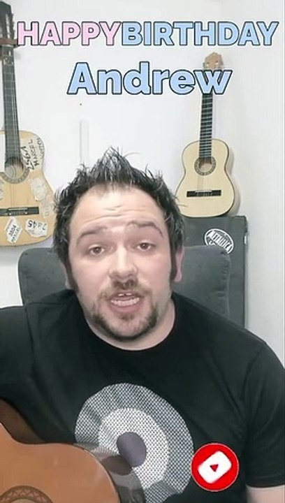 Happy Birthday, Andrew! Geburtstagsgrüße an Andrew